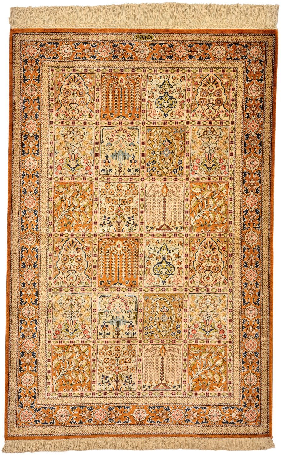 Orientteppich Ghom Seide Royal