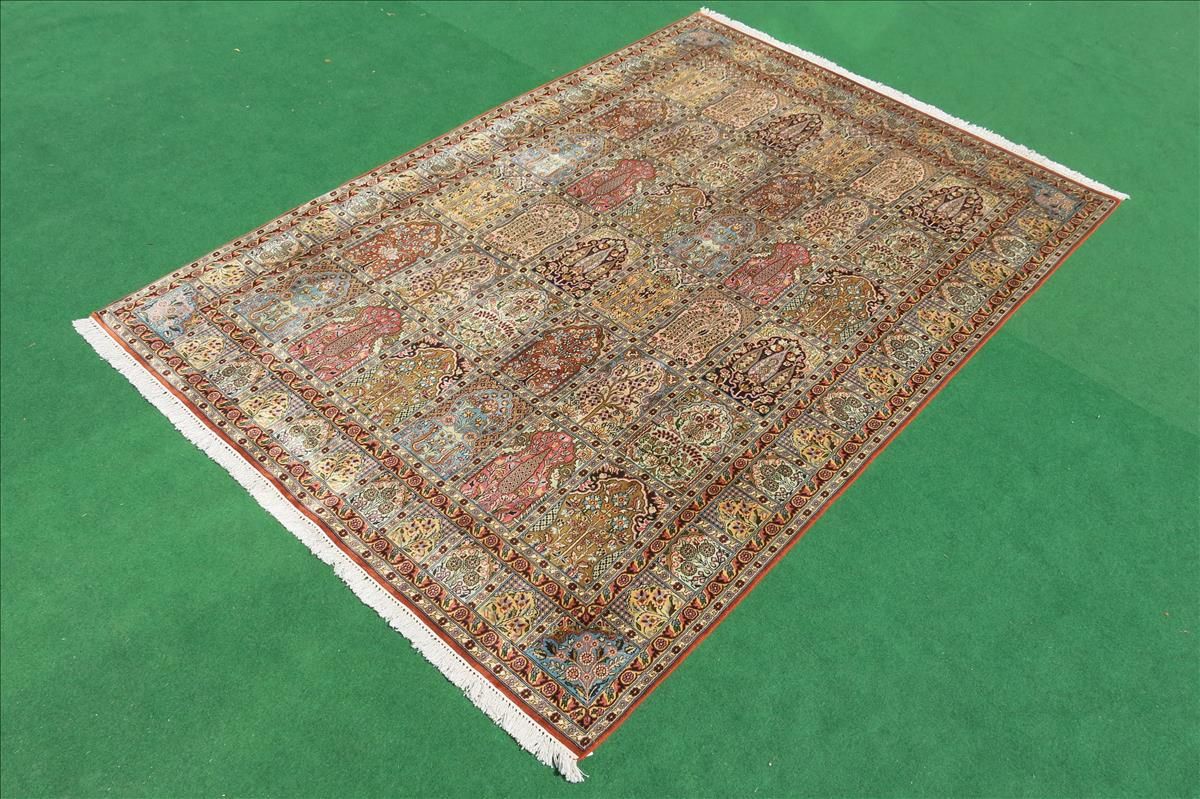 Kashmir-Seiden-Orientteppich Exklusiv