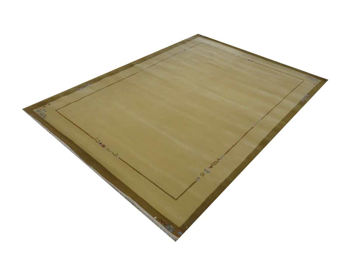 Moderner Teppich Original Nepal Natural