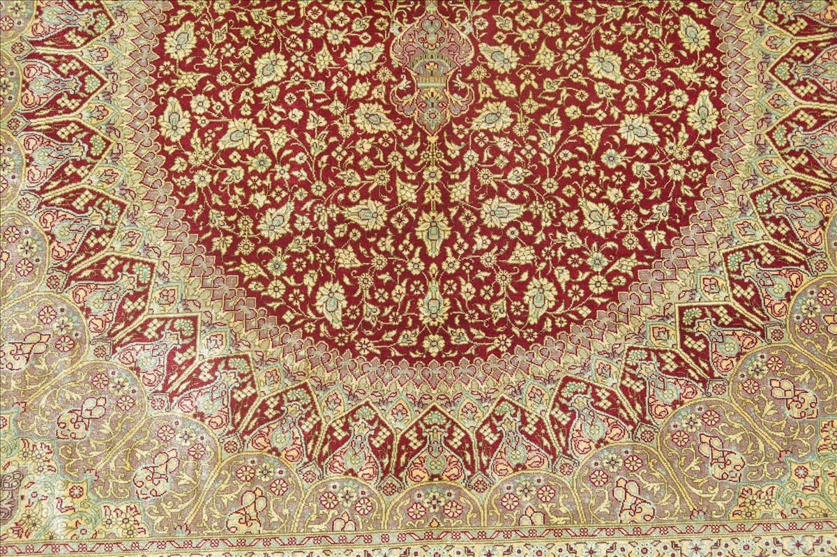 Ghom-Seiden-Orientteppich Imperial