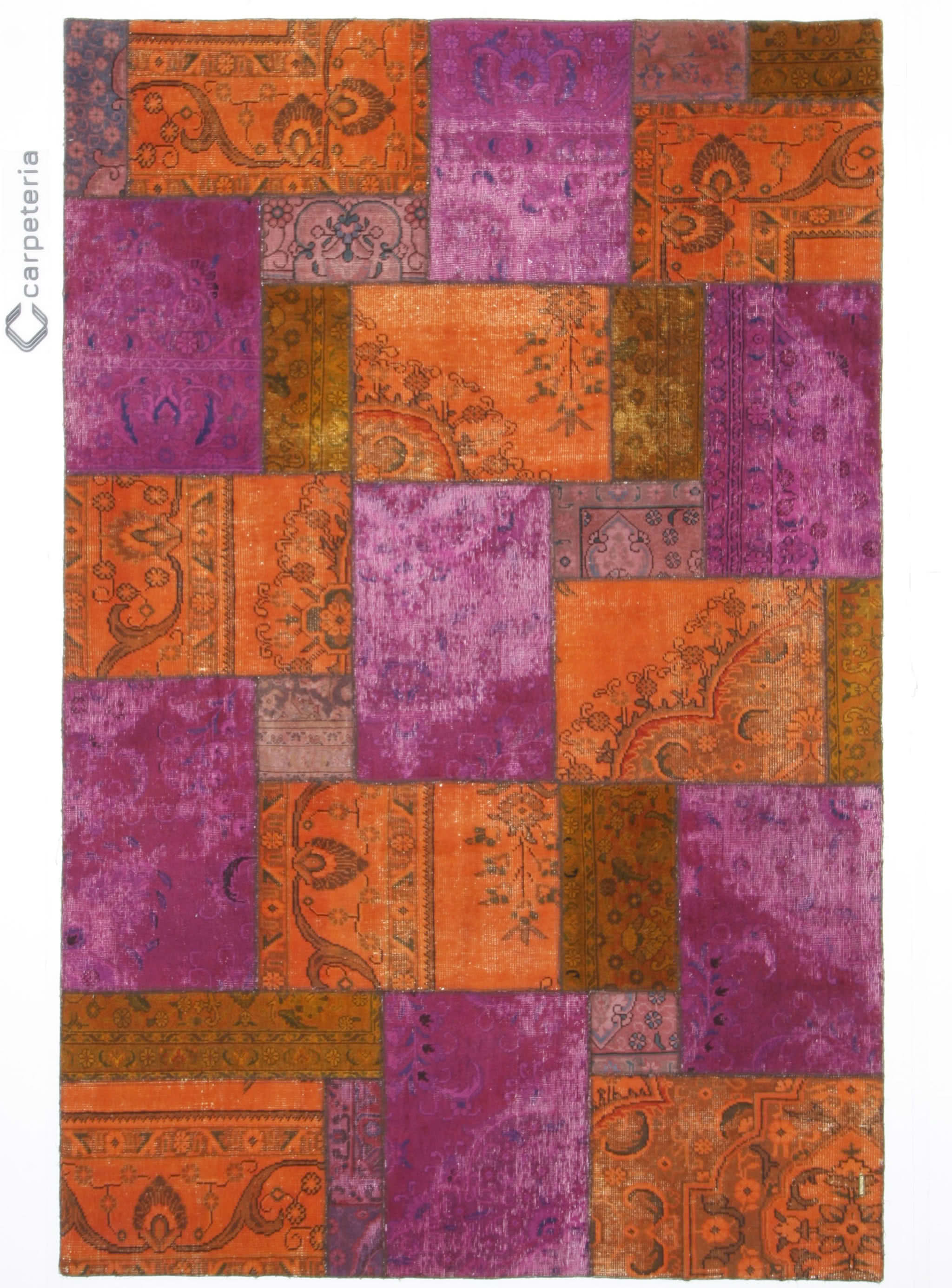 Perserteppich Patchwork Modern