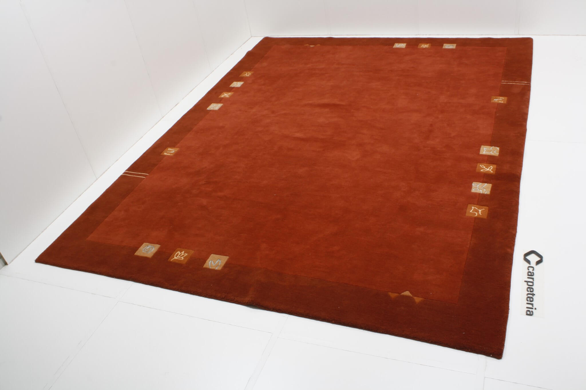 Moderner Teppich Shiva Nepal Royal