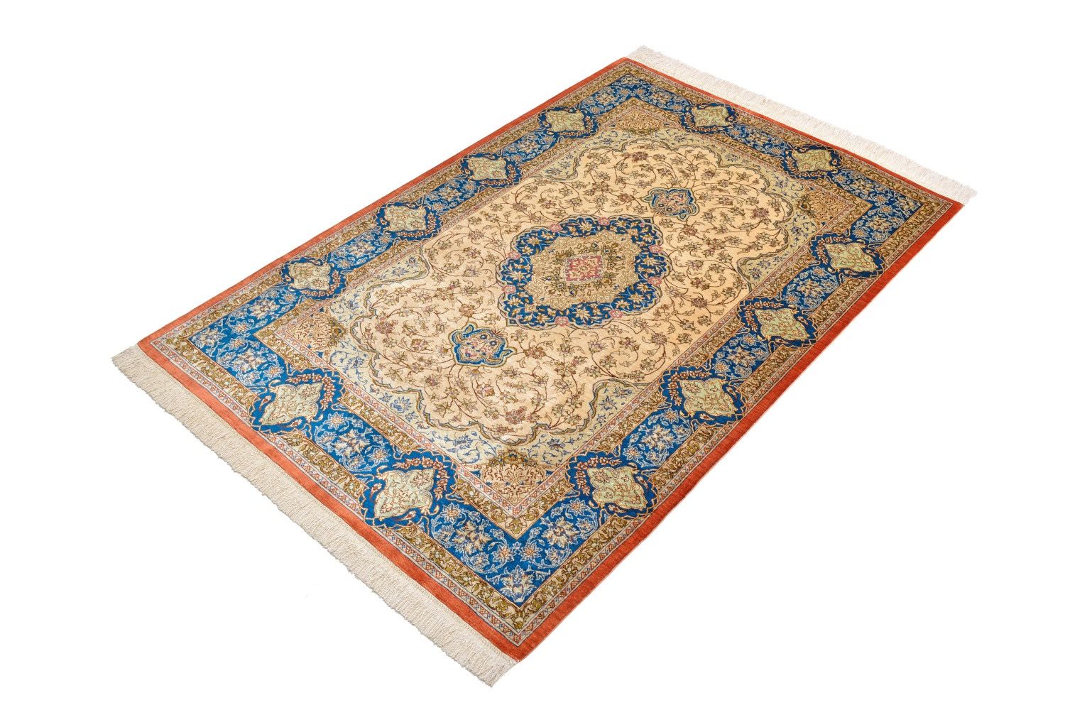Orientteppich Ghom Seide Royal