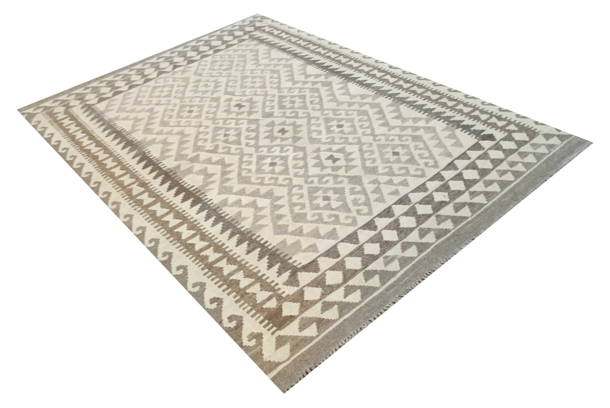 Moderner Teppich Kelim Design Exklusiv