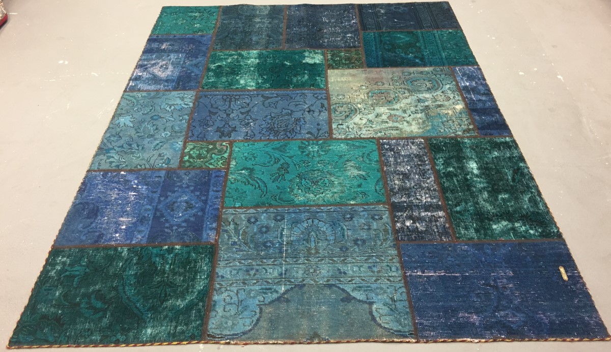 Perserteppich Patchwork Design
