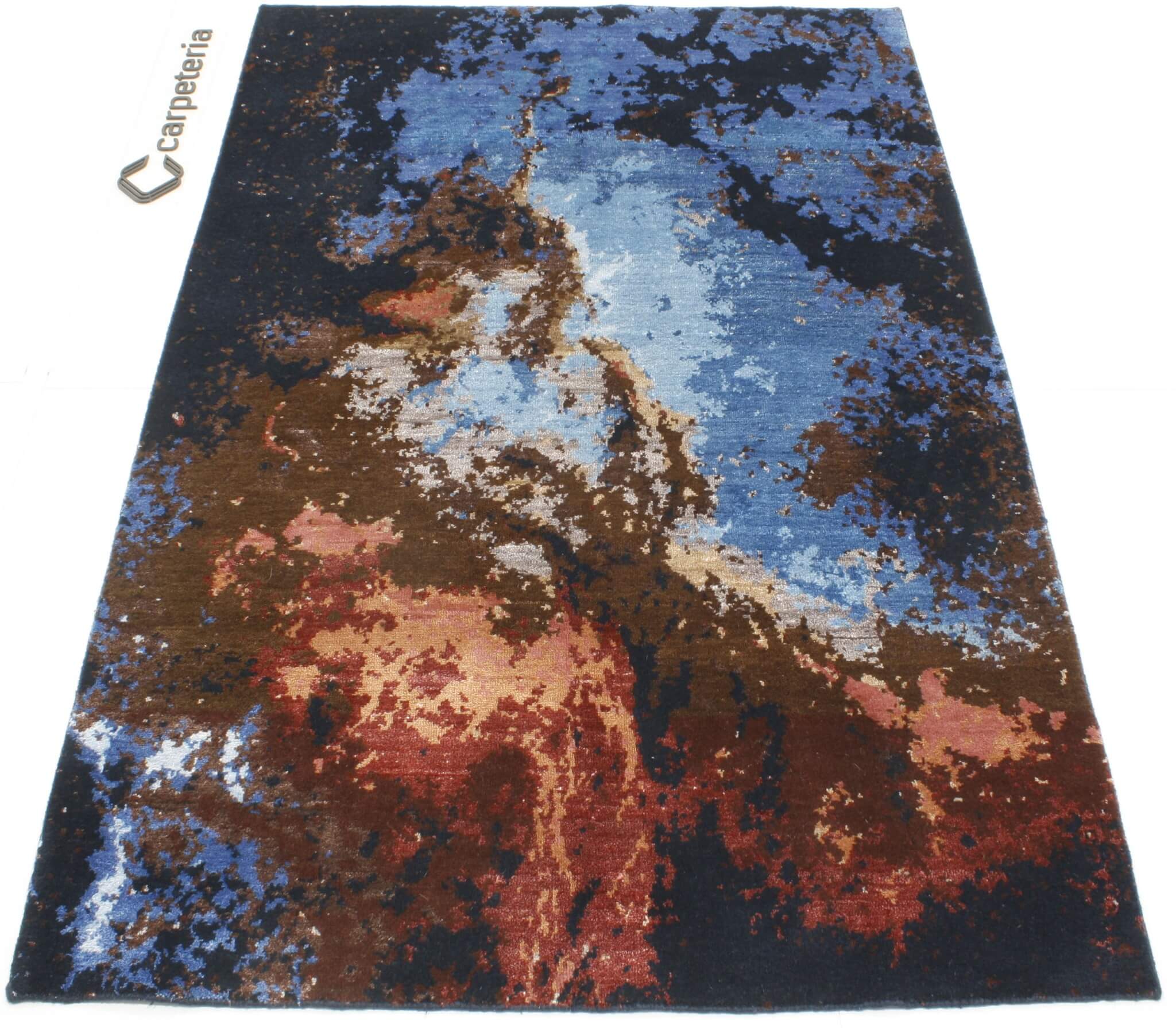 Moderner Teppich Ikat Royal