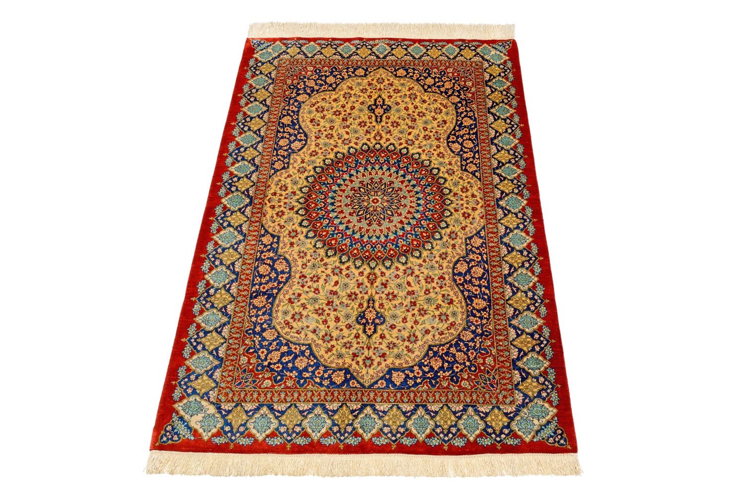Orientteppich Ghom Seide Royal