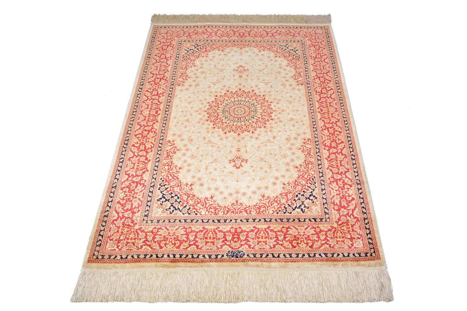 Orientteppich Ghom Seide Royal