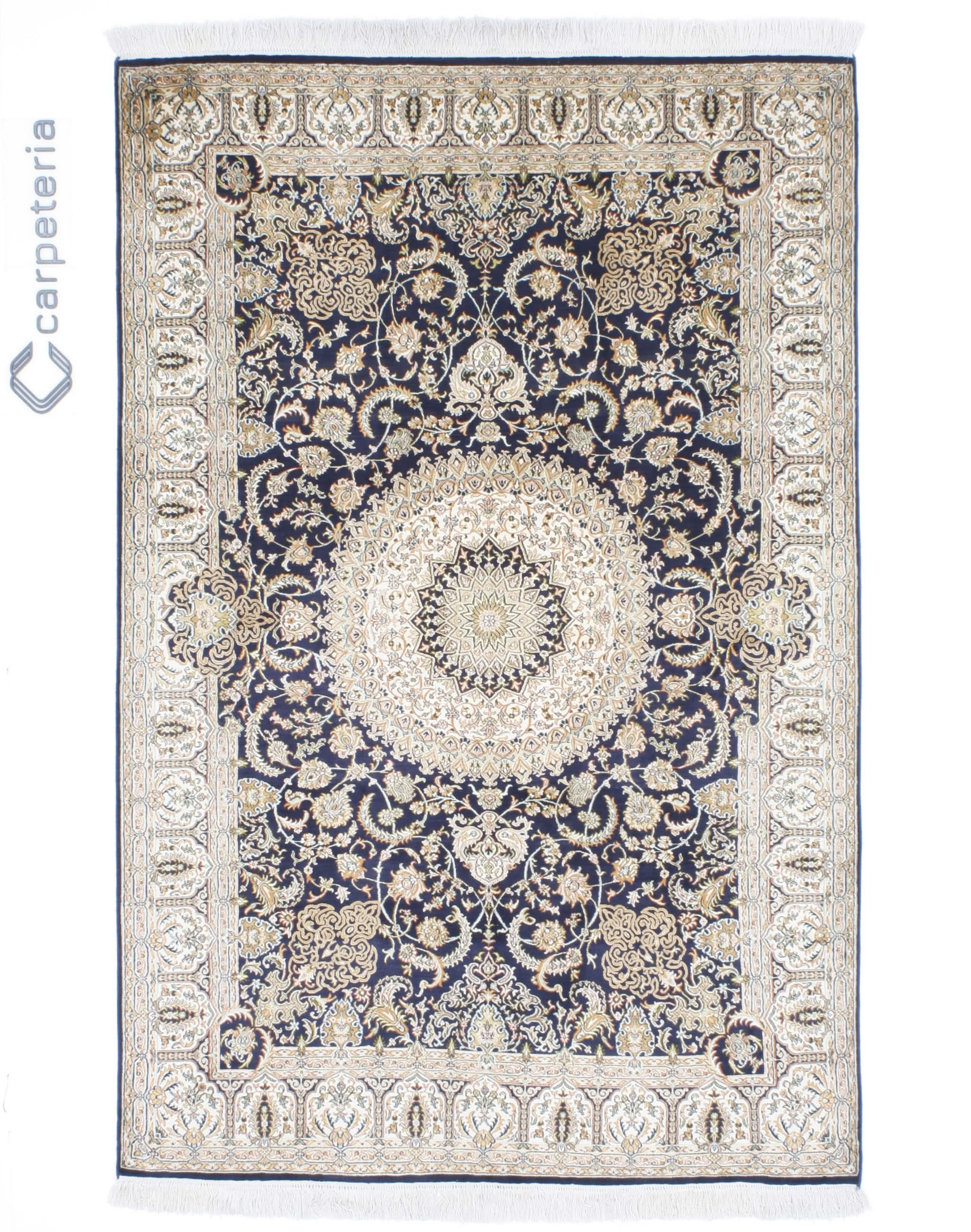 Orientteppich Kashmir Seide/Seide Royal