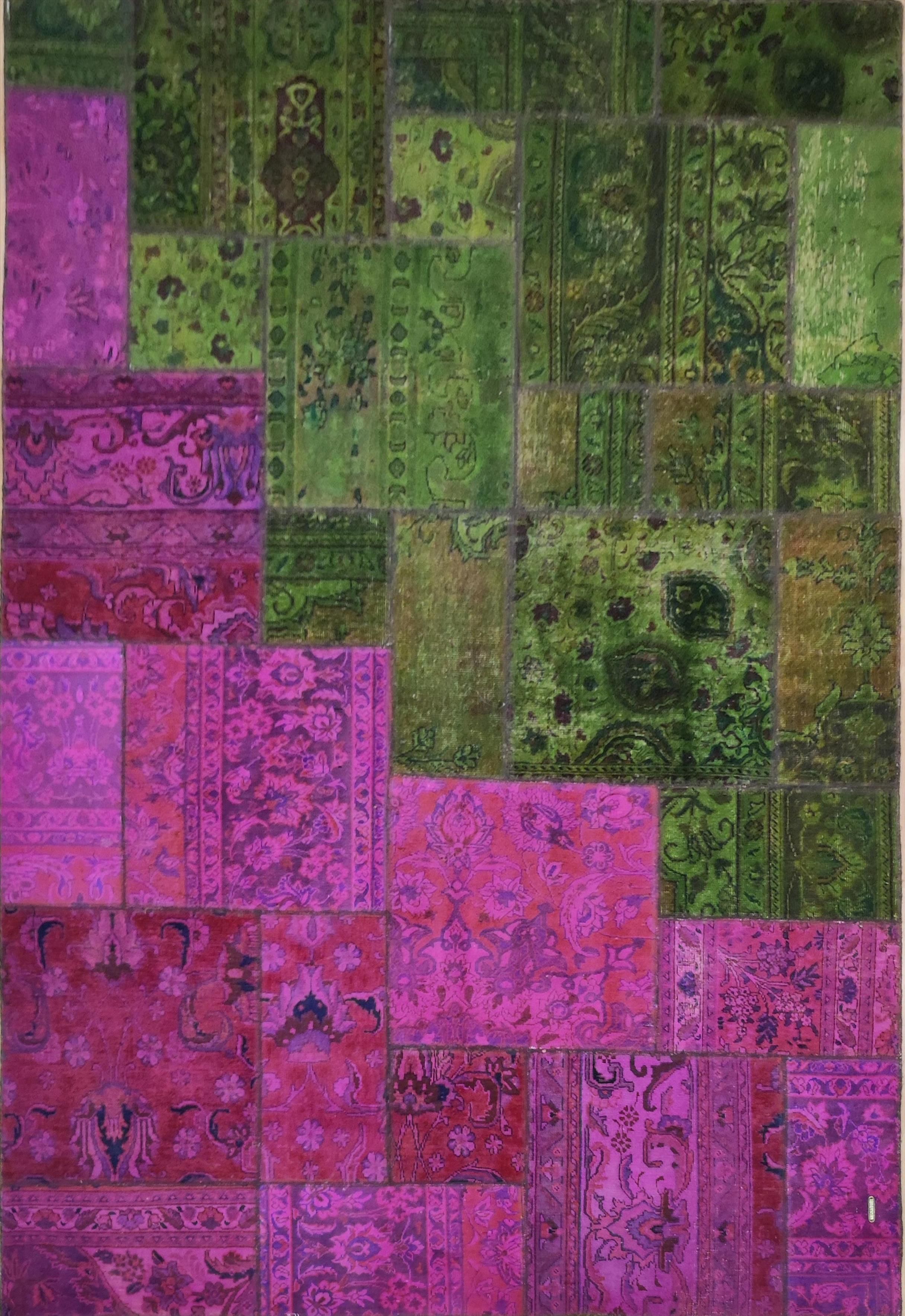 Moderner Teppich Patchwork Modern