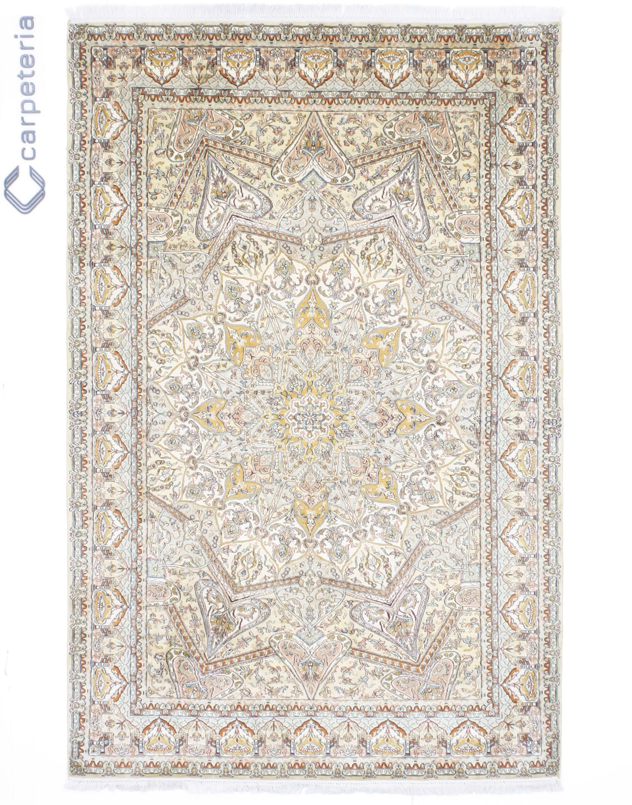 Orientteppich Kashmir Seide/Seide Royal