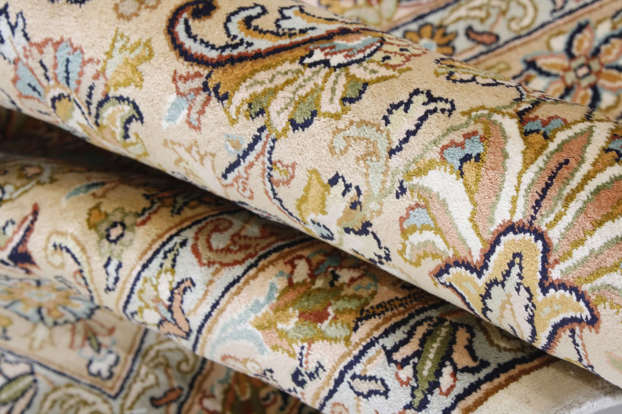 Orientteppich Kashmir Seide/Seide Royal