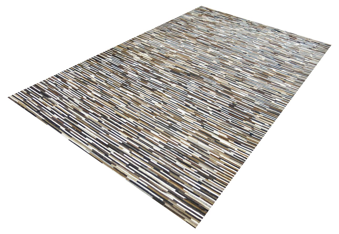 Moderner Teppich Leder Excelsior