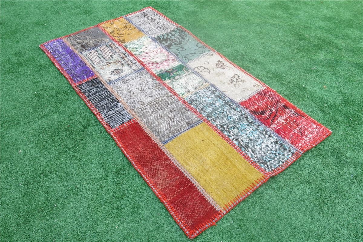 Moderner Teppich Patchwork Modern
