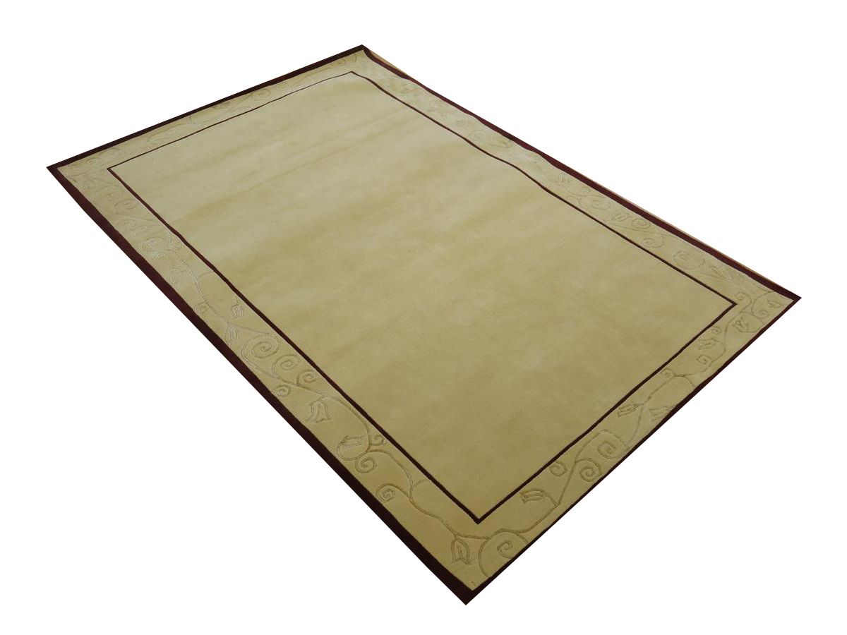 Moderner Teppich Original Nepal Natural