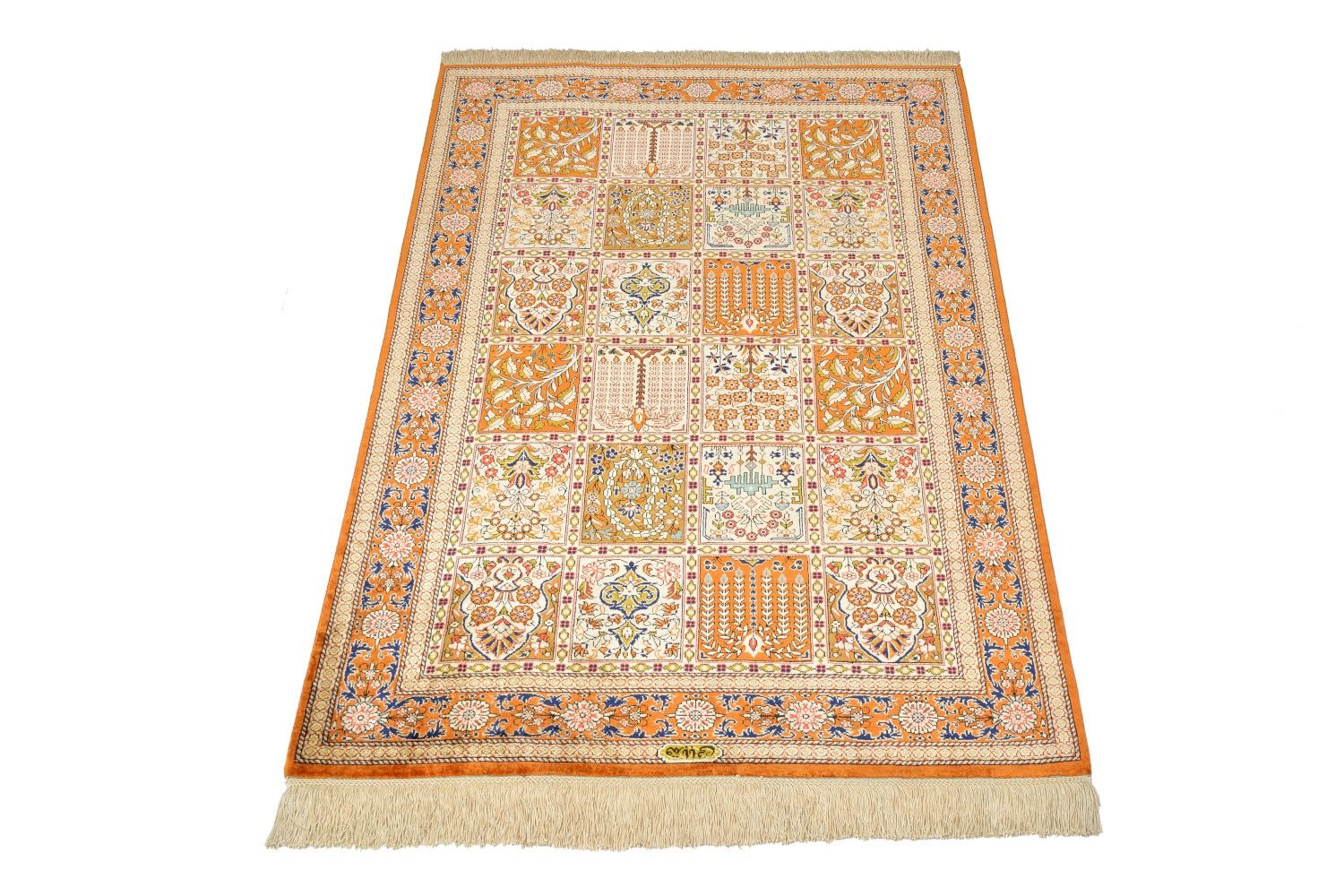 Orientteppich Ghom Seide Royal