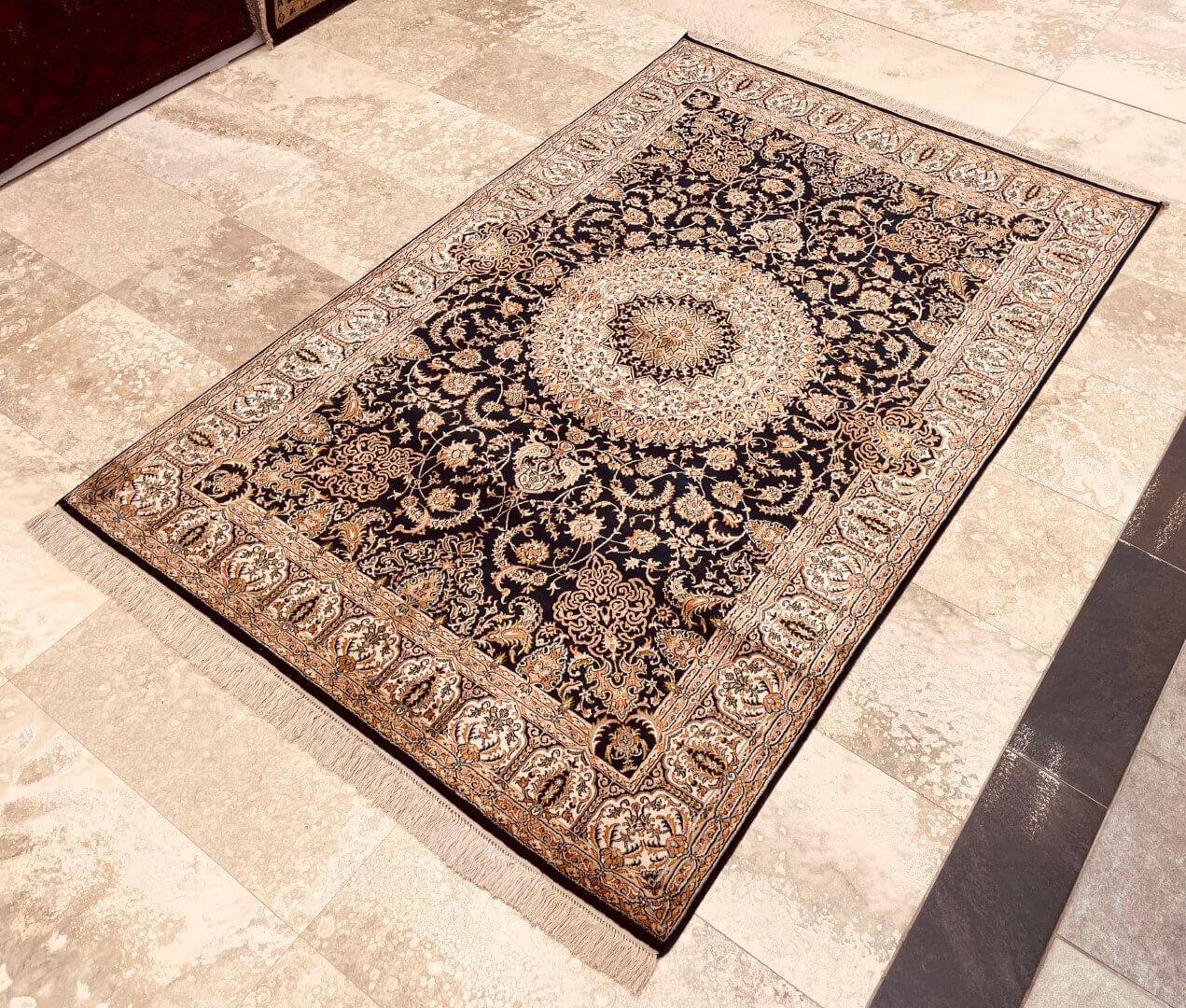 Orientteppich Kashmir Seide/Seide Royal