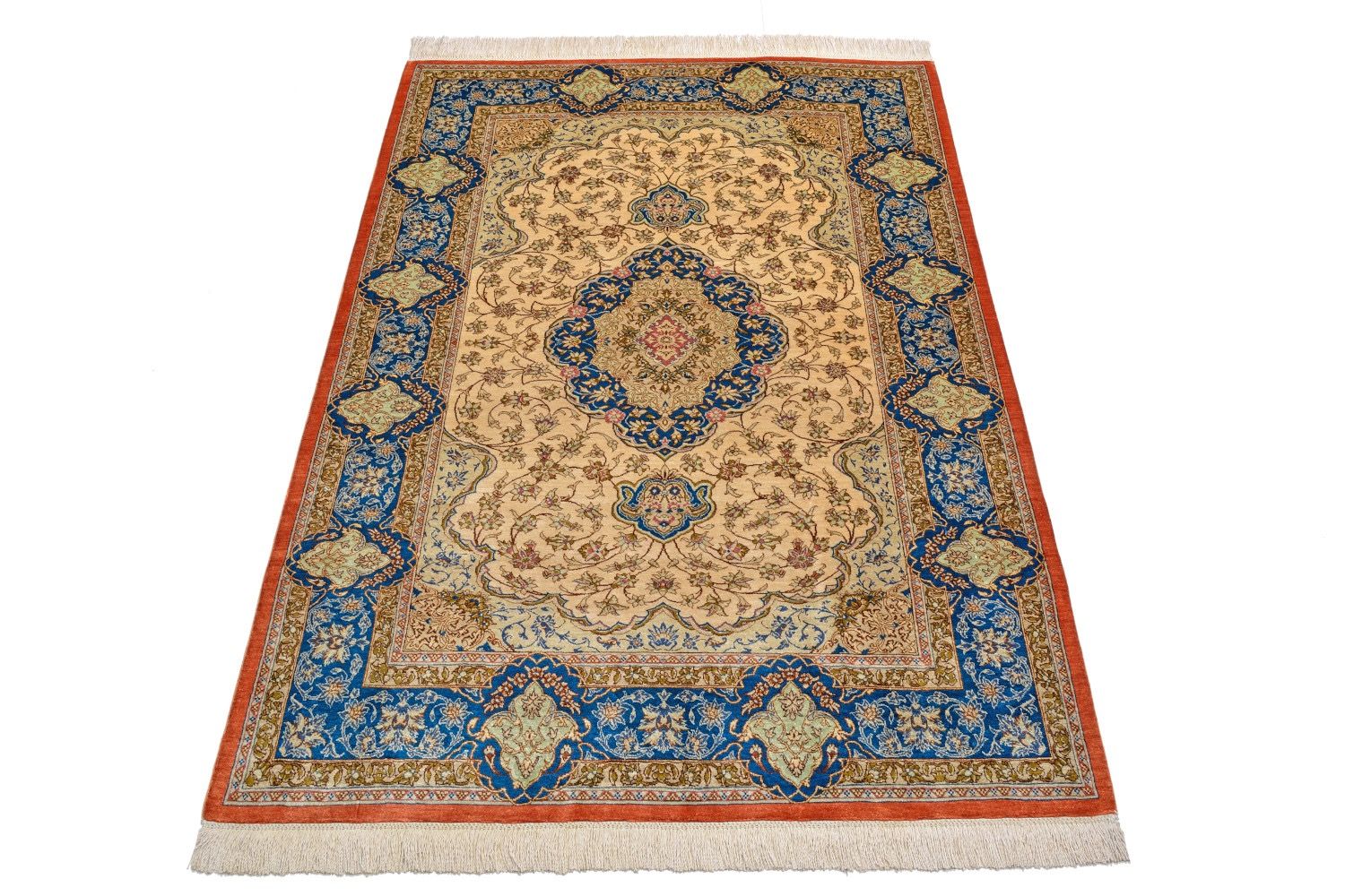 Orientteppich Ghom Seide Royal