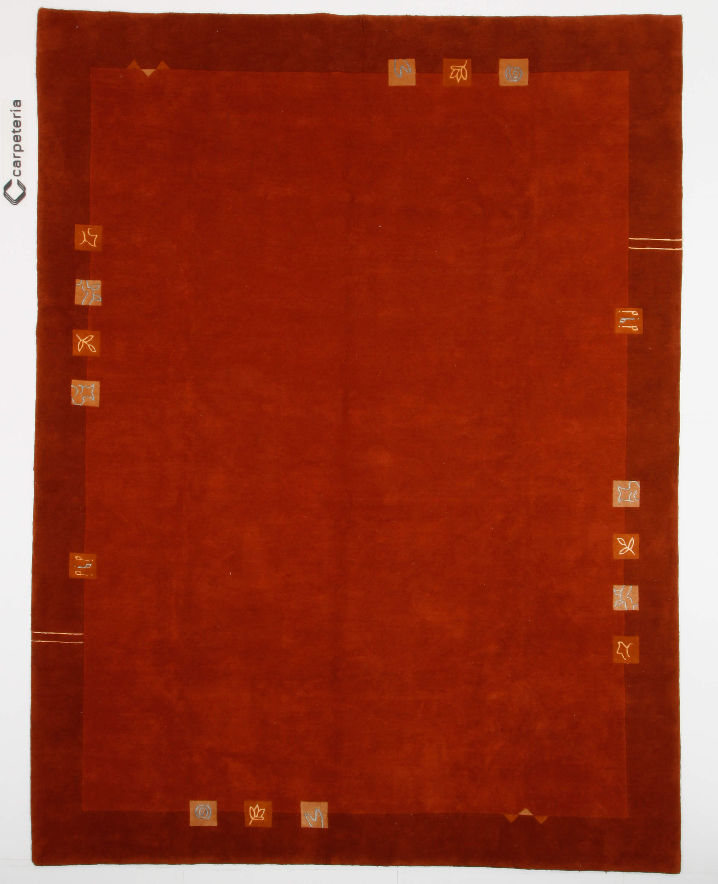 Moderner Teppich Shiva Nepal Royal