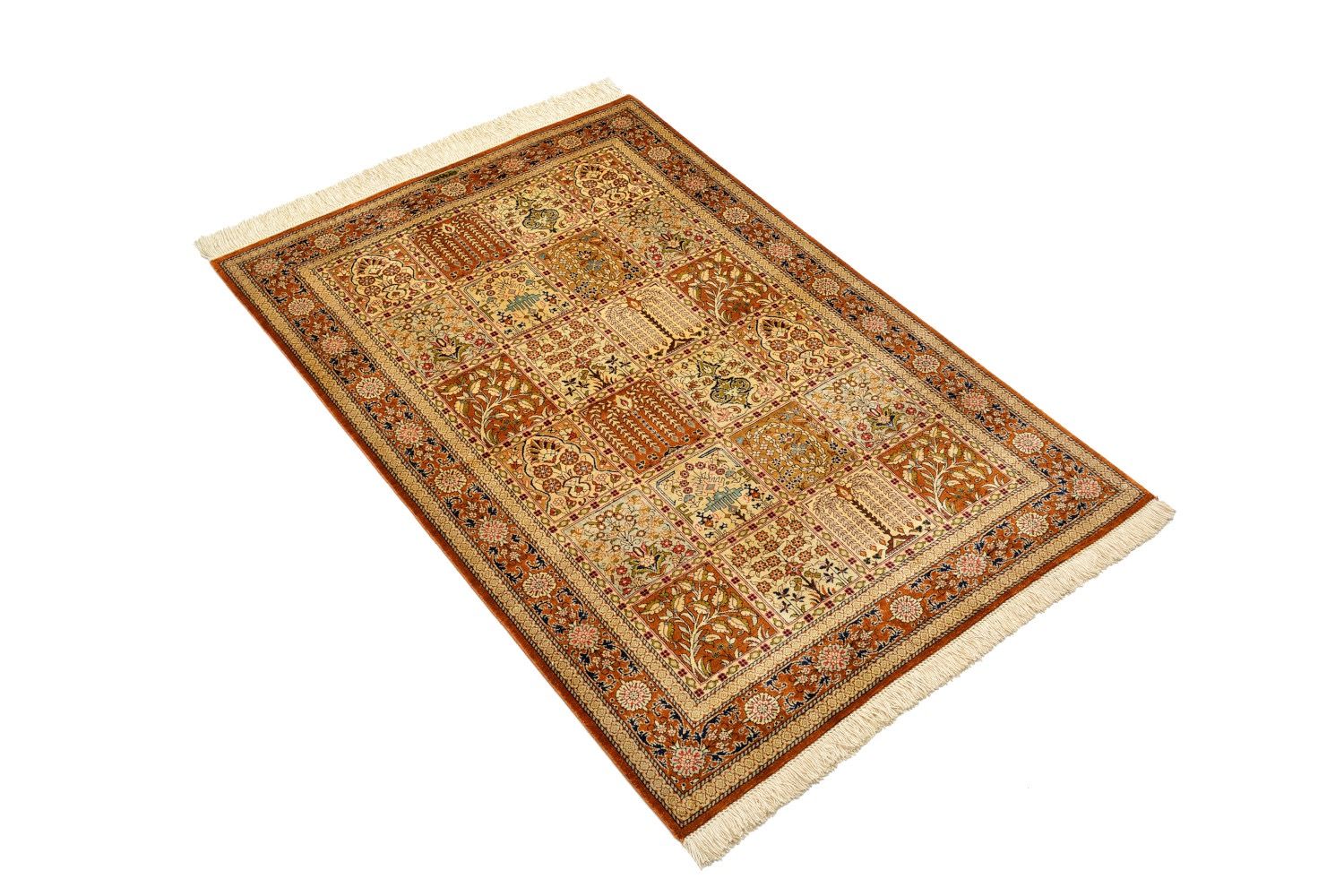 Orientteppich Ghom Seide Royal