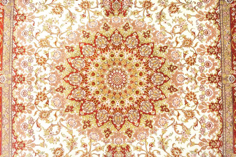 Perserteppich Ghom Seide Royal