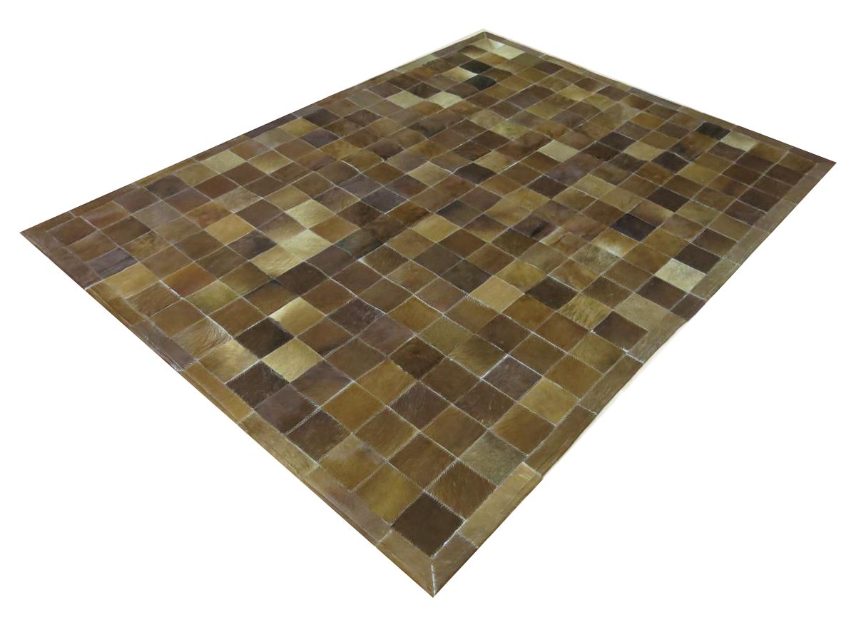 Moderner Teppich Leder Excelsior