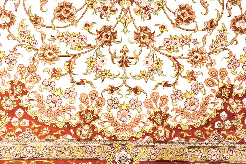Perserteppich Ghom Seide Royal
