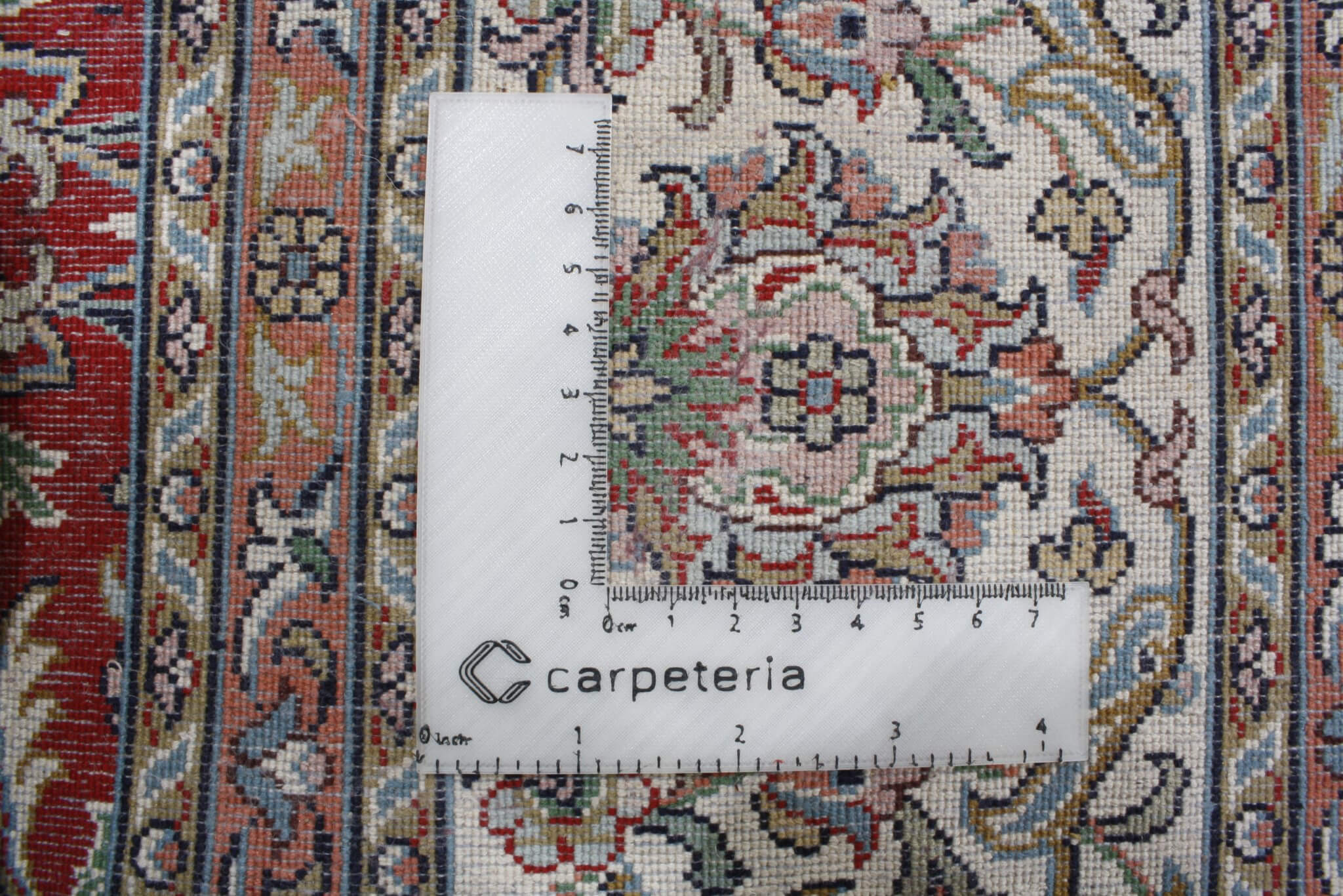 Kashmir-Seiden-Orientteppich Exklusiv