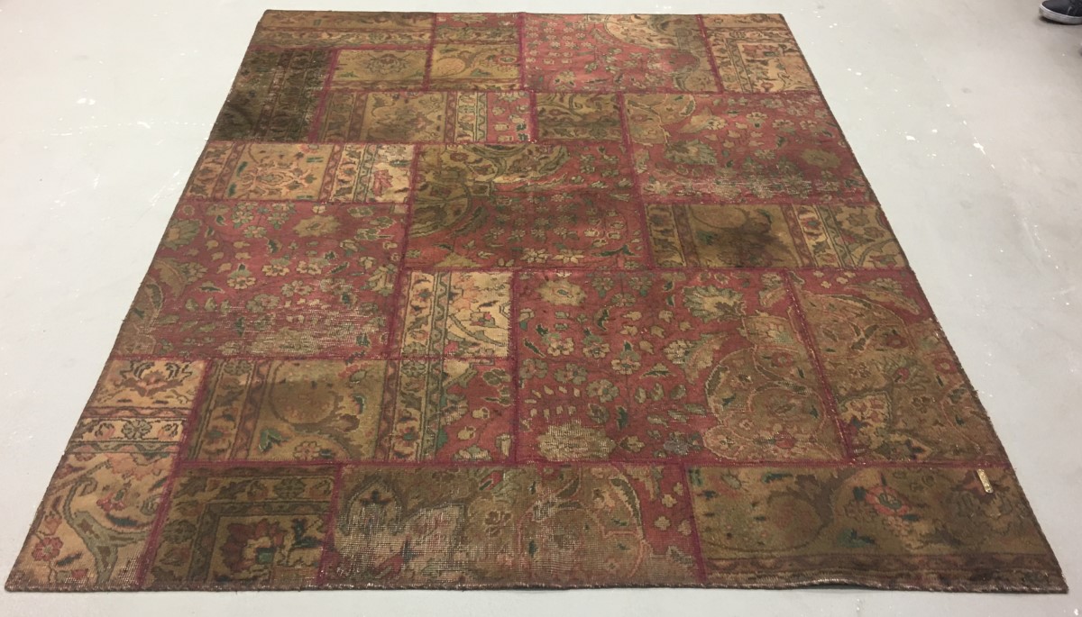 Perserteppich Patchwork Design