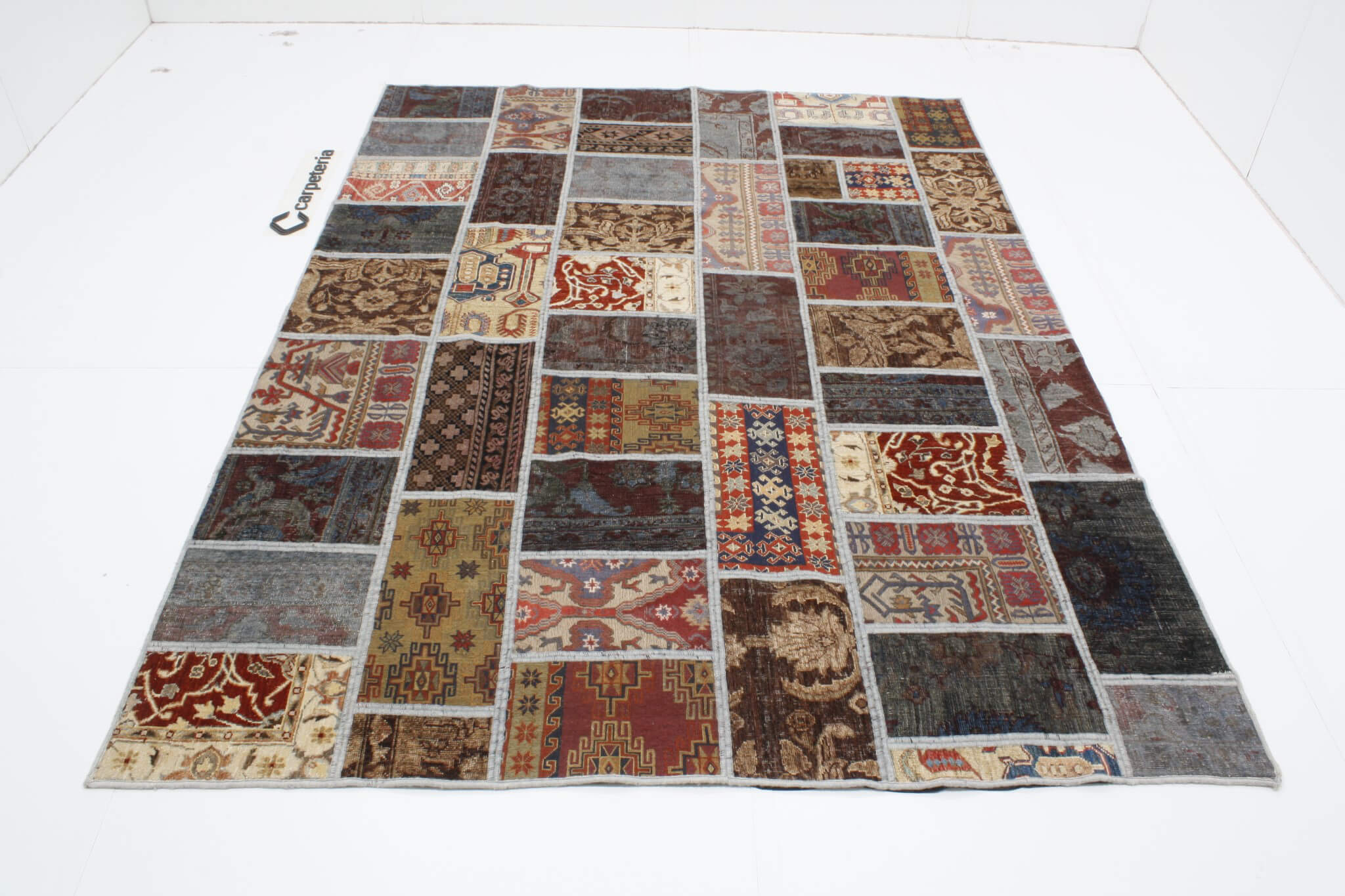 Moderner Teppich Patchwork