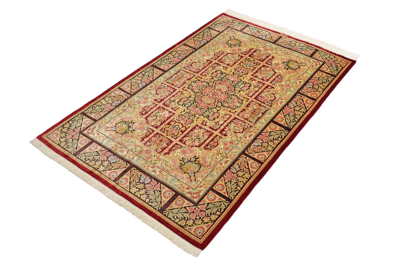 Orientteppich Ghom Seide Royal