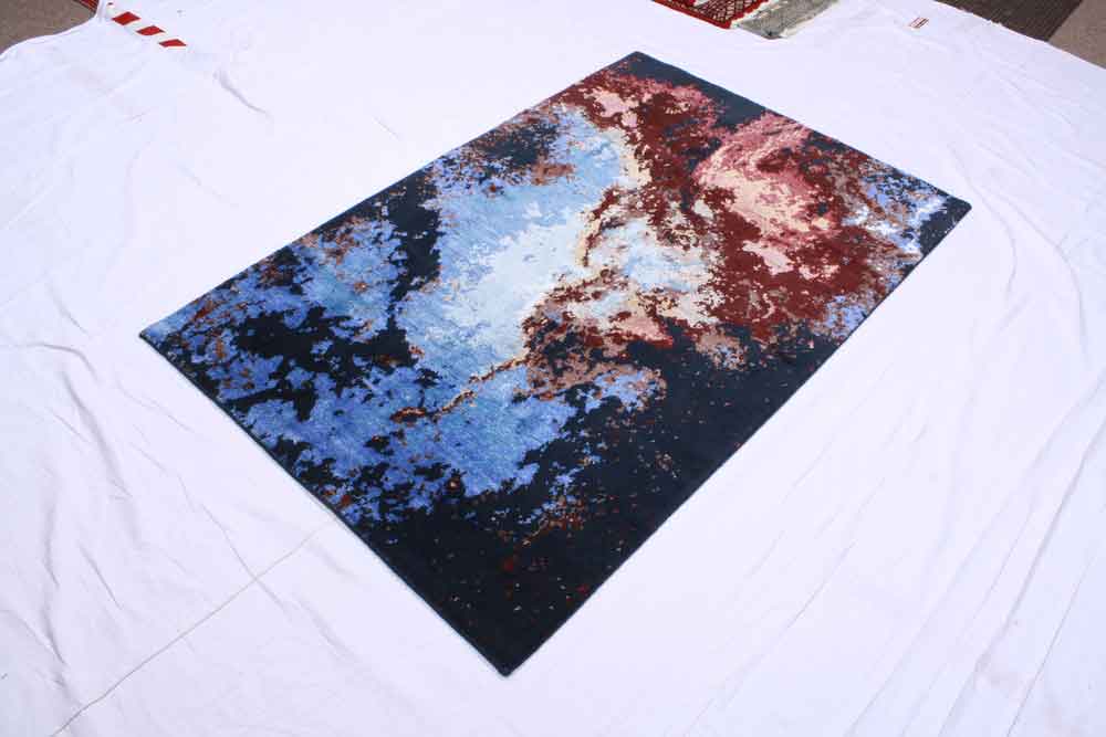 Moderner Teppich Ikat Royal