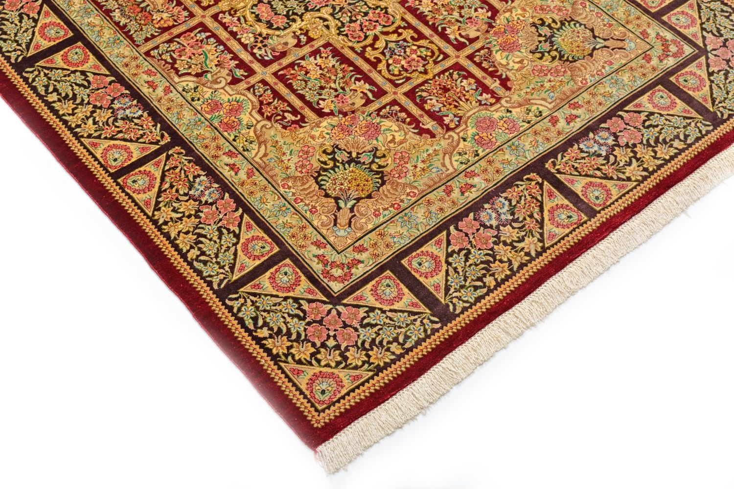 Orientteppich Ghom Seide Royal