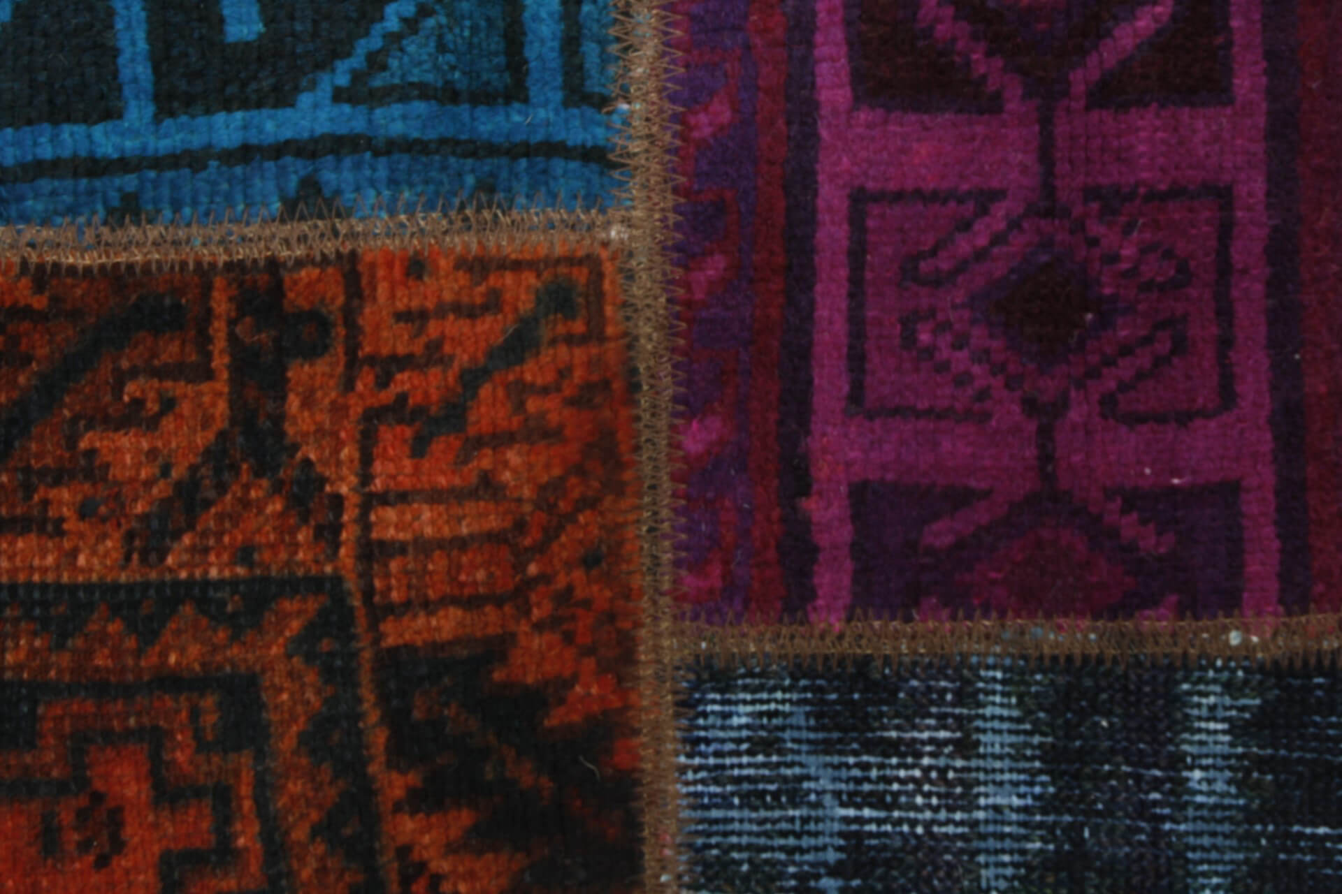Perserteppich Patchwork Design