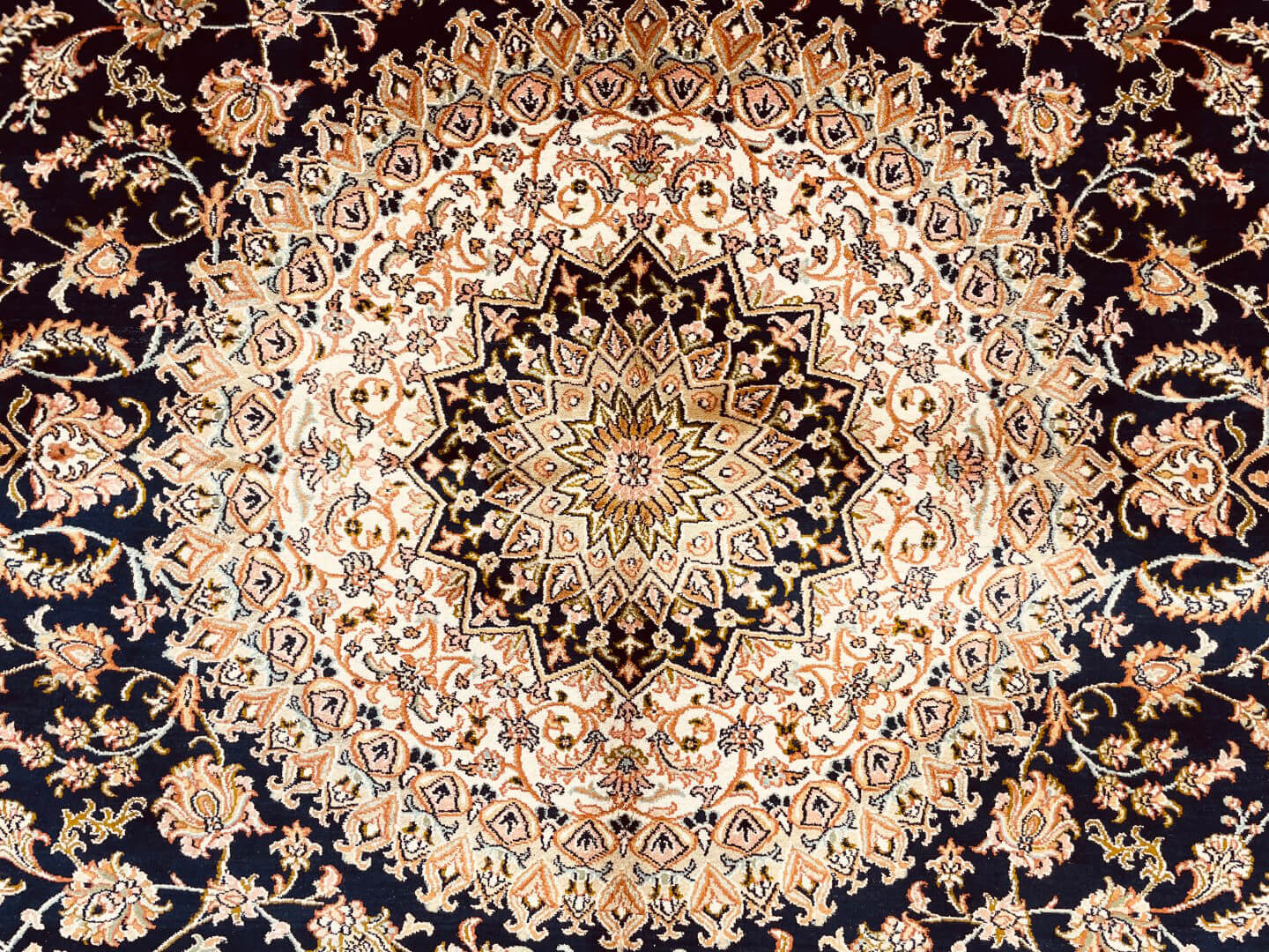 Orientteppich Kashmir Seide/Seide Royal
