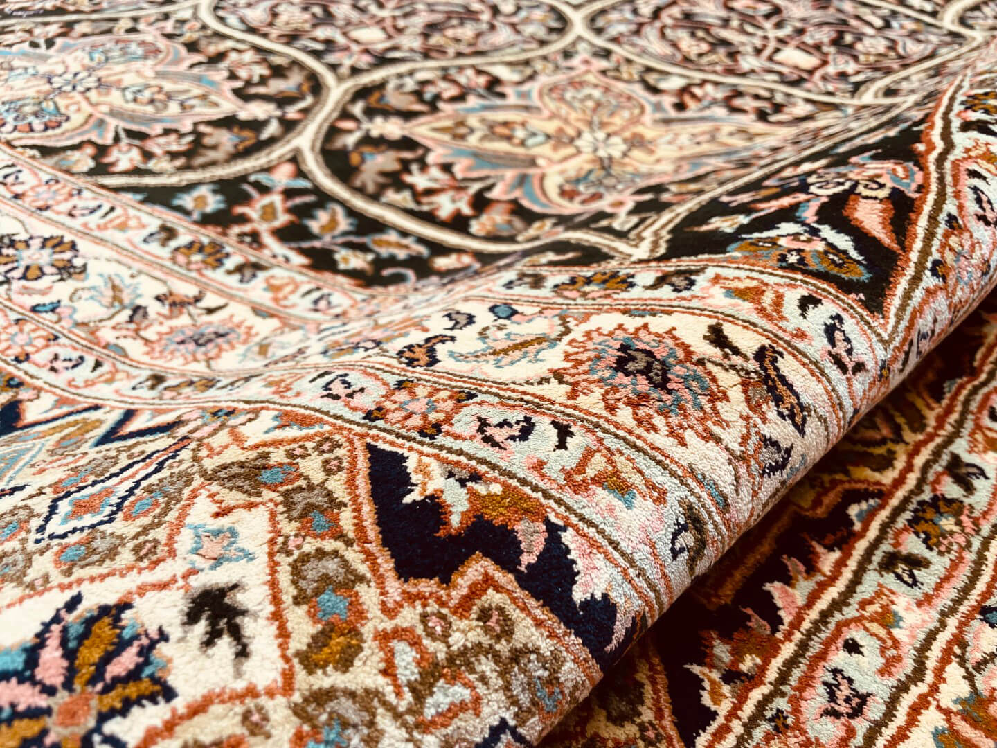 Orientteppich Kashmir Seide/Seide Royal