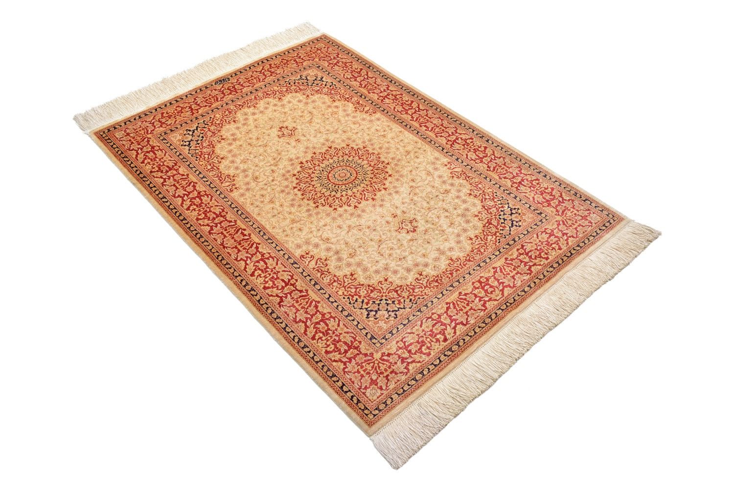 Orientteppich Ghom Seide Royal