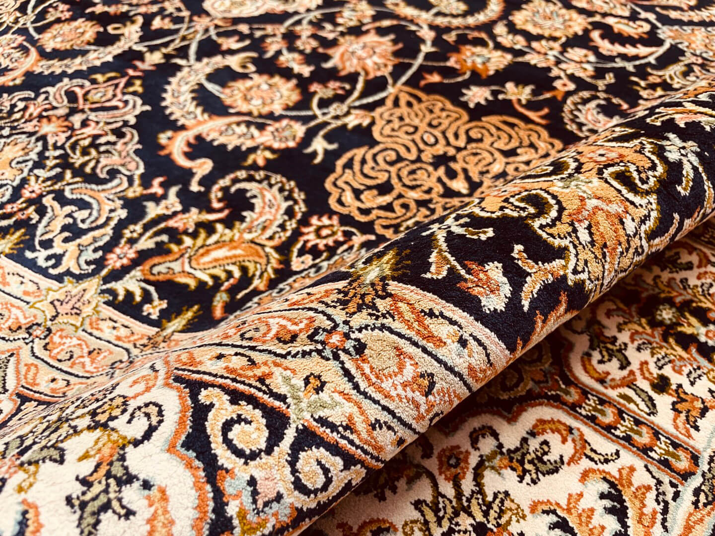 Orientteppich Kashmir Seide/Seide Royal