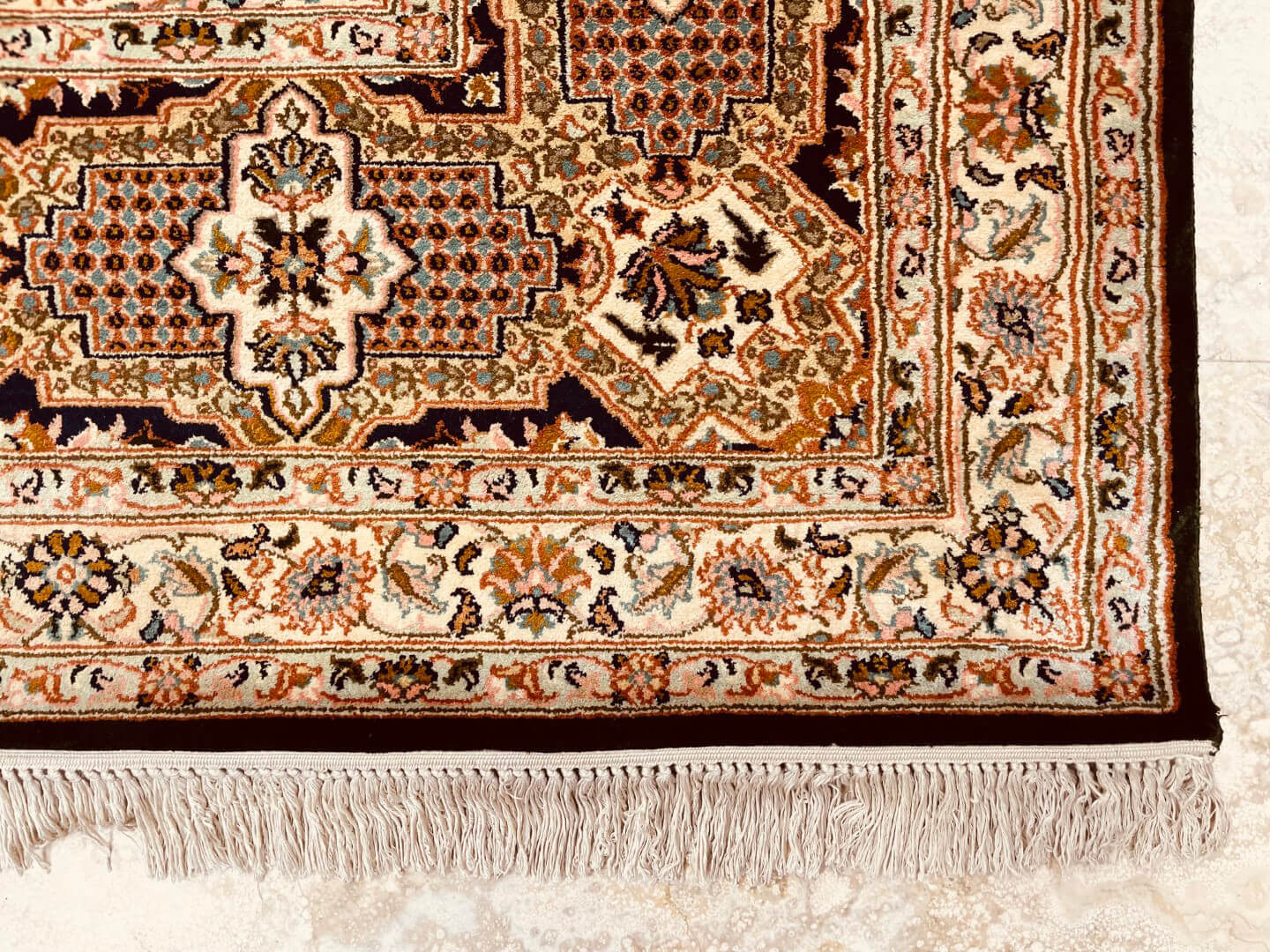 Orientteppich Kashmir Seide/Seide Royal