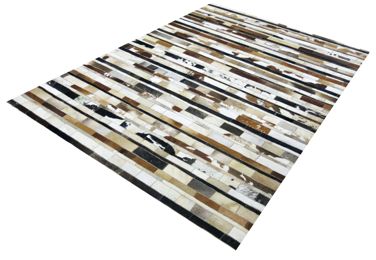 Moderner Teppich Leder Excelsior