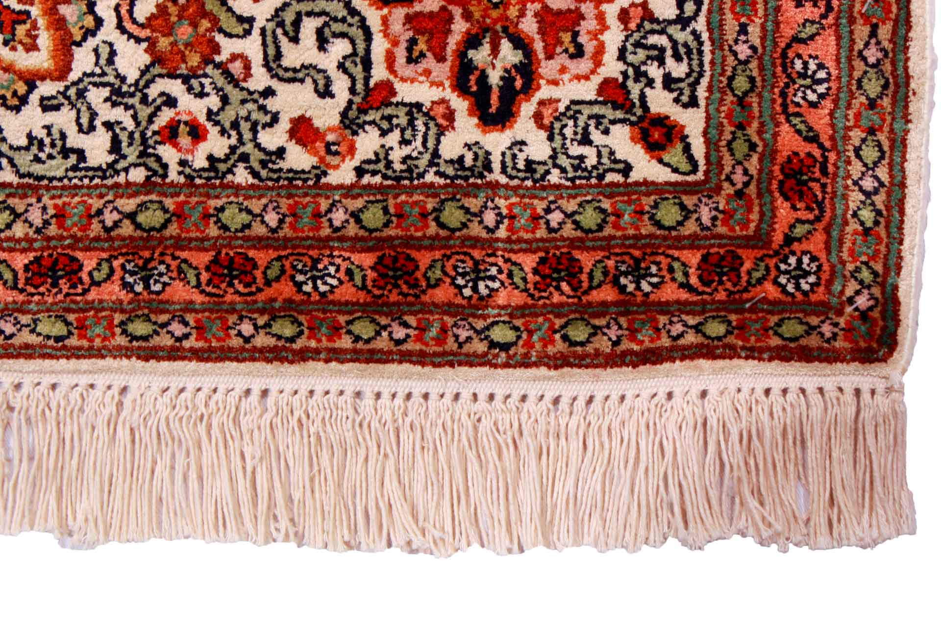 Kashmir-Seiden-Orientteppich Exklusiv