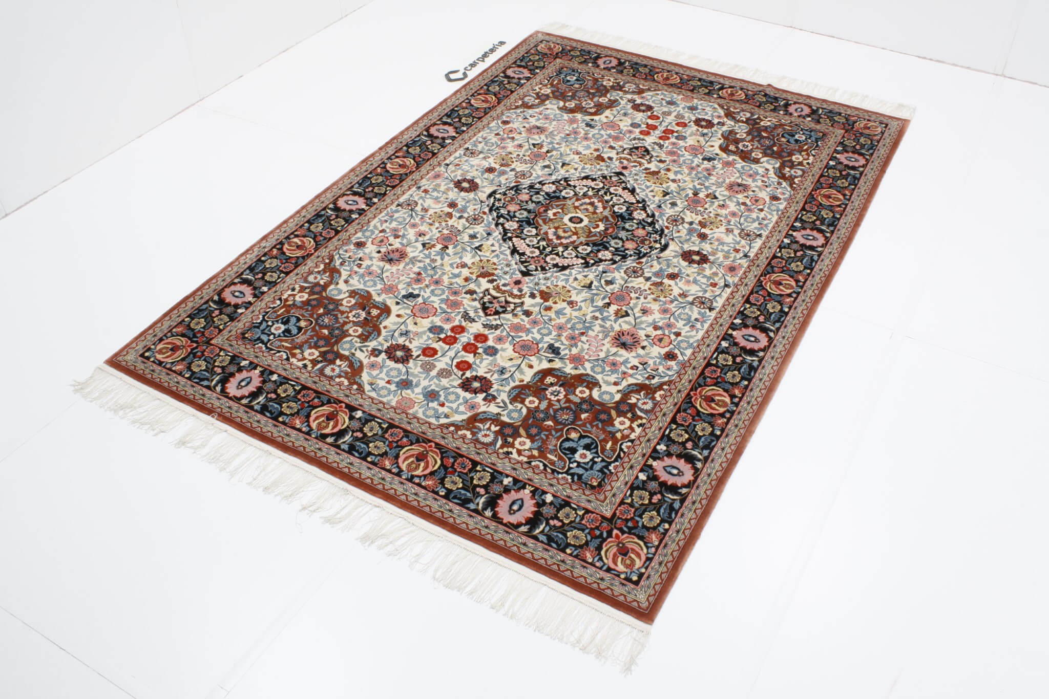Hereke-Seiden-Orientteppich
