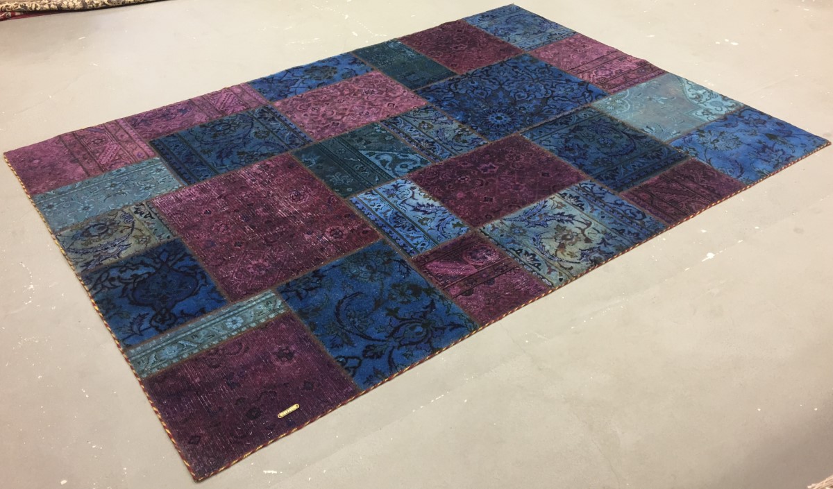 Perserteppich Patchwork Design