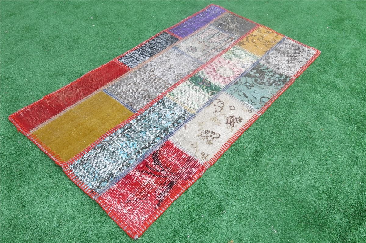 Moderner Teppich Patchwork Modern
