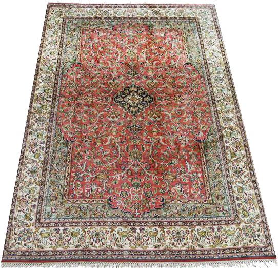 Kashmir-Seiden-Orientteppich Exklusiv