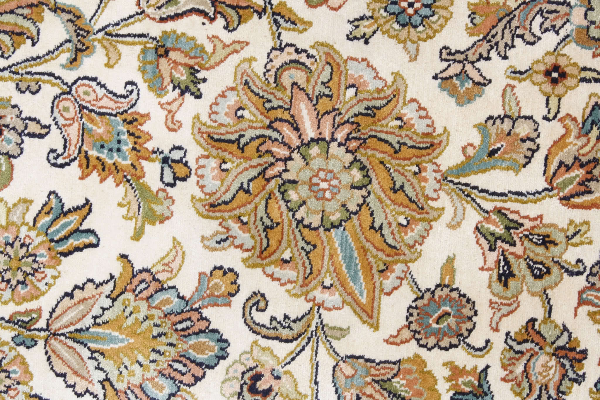 Orientteppich Kashmir Seide/Seide Royal
