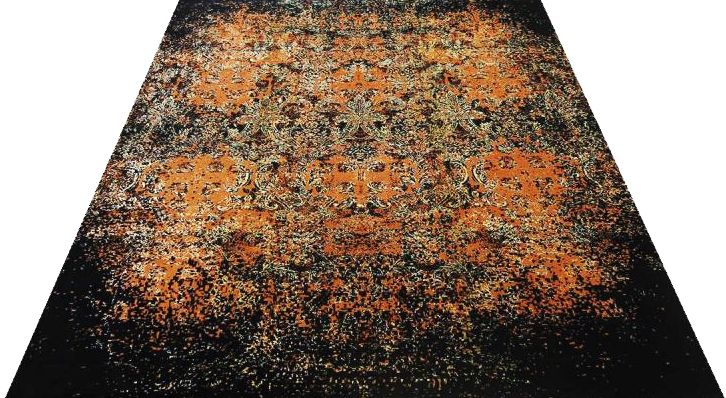 Moderner Teppich Ikat Royal