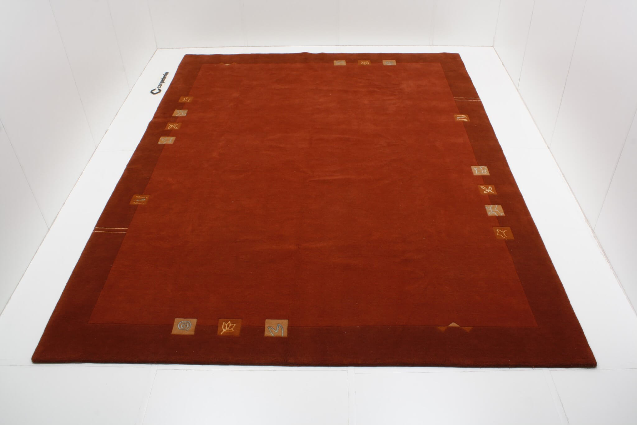 Moderner Teppich Shiva Nepal Royal