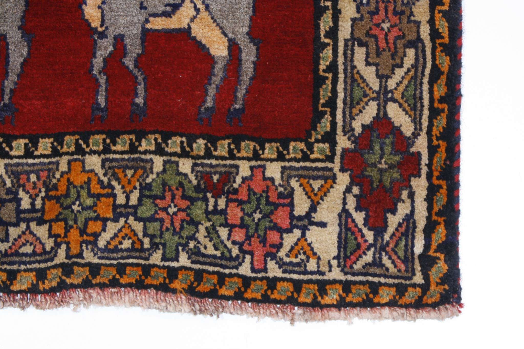 Perserteppich Shiraz Figural