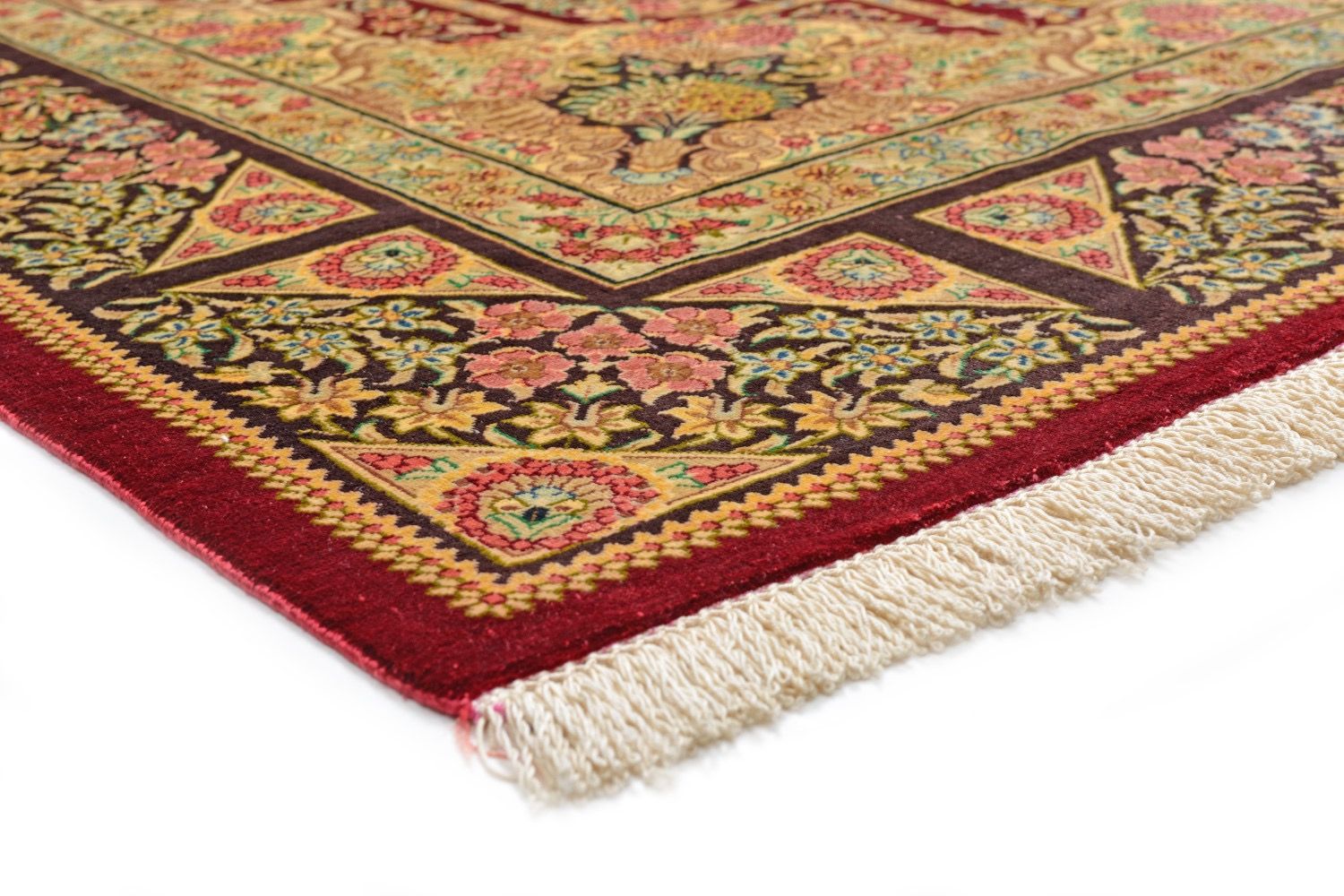 Orientteppich Ghom Seide Royal